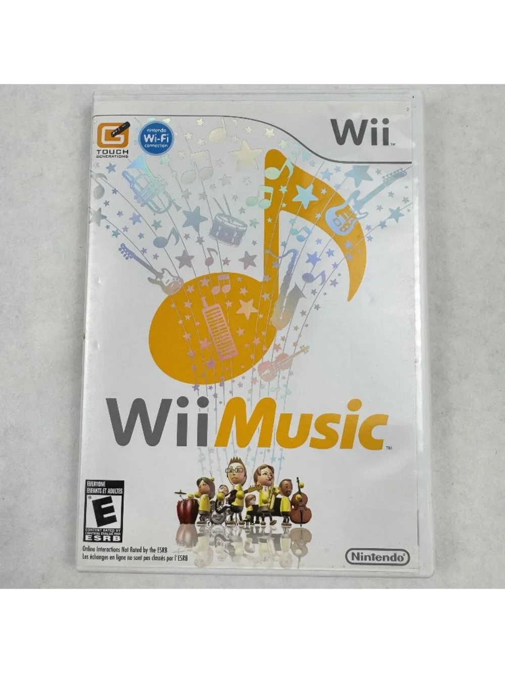 Nintendo Wii Music Game Interactive Musical 60 Instruments E Everyone Complete
